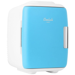 Mini Geladeira Automotiva Portátil 4 Litros Aquece USB 110V 12V Prateleiras Removíveis