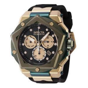 Relógio masculino Invicta Reserve Helios , preto, dourado 44576