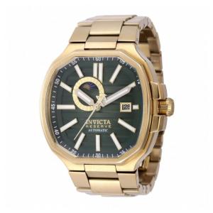 Relógio Masculino Automático Invicta Reserve Objet D Art 45mm, Dourado 45576