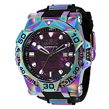 Relgio masculino S1 Rally Mammoth Automtico com mostrador Abalone - 53 mm. Preto. Iridescente 38776