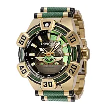 Relgio masculino Star Wars The Child Automtico - 52 mm. Ouro. Verde. Bronze 40976