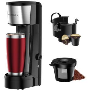 Máquina de Café Expresso 400mL, 110V 1000W, Vimukun KCM010A, Preta