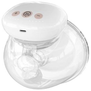 Bomba Tira Leite Única Elétrica Recarregável com Painel Digital 3 Modos e 10 Níveis de Sucção, Branca, ALANPELY YY 5030, Branco