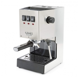 Máquina de Café Expresso com Bocal de Leite e Porta-Filtro em Aço Inoxidável de 58mm, 110V 1200W, Gaggia RI9380/46 Classic Evo Pro, Prata
