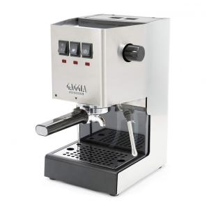 Máquina de Café Expresso com Bocal de Leite e Porta-Filtro em Aço Inoxidável de 58mm, 110V 1200W, Gaggia RI9380/46 Classic Evo Pro, Prata