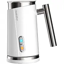 HadinEEon Espumador de Leite Elétrico e Automático, Capacidade 300 mL, 110V, Branco