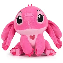 Pelúcia Stitch 20 cm de Altura com Tecidos Macios para Crianças Acima de 2 Anos, Tigiemap, Rosa
