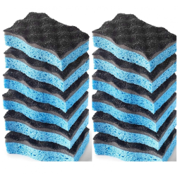 Kit Esponja de Limpeza Resistente ao Odor para Todas as Superfícies, 12 Un, O Cedar