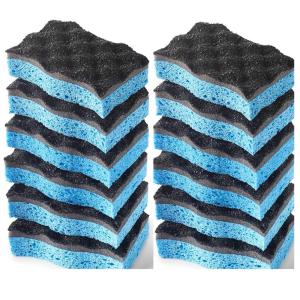 Kit Esponja de Limpeza Resistente ao Odor para Todas as Superfícies, 12 Un, O Cedar