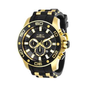 Relgio Pro SCUBA Masculino - 50mm. Ouro. Preto ZG-26086