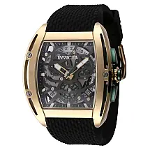 Relógio Masculino Invicta S1 Rally Swiss ETA G10.212 Caliber 44mm, Preto ZG45186