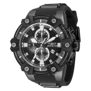 Relógio Masculino Analógico de Quartzo 54mm, Invicta Carbon Hawk 37286, Preto