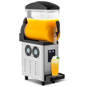 Máquina de Raspadinha Comercial ROVSUN 4 Galões, Compressor 430W, Controle Digital, Tanque de Aço Inox e PC, 110V - Preta