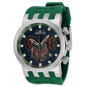 Star Wars Boba Fett Swiss Ronda Z60 FE Calibre Relgio Masculino - 46mm. Verde Escuro 34686