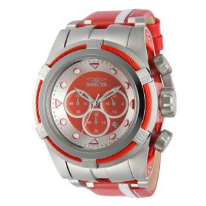 Relógio Masculino Analógico de Quartzo 53mm, Invicta Bolt Zeus 43786, Vermelho