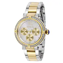Relgio feminino Bolt - 36,5 mm. Ao. Ouro 43886