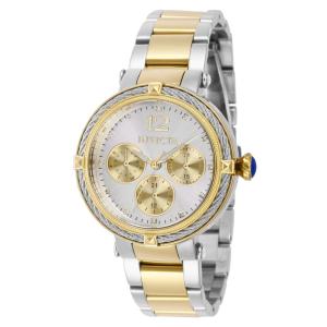 Relgio feminino Bolt - 36,5 mm. Ao. Ouro 43886