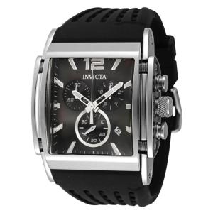 Speedway Swiss ETA G10.212 Calibre Relógio Masculino com Mostrador em Madrepérola - 47mm. Preto 45886