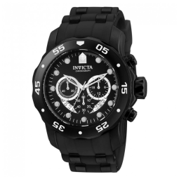 Relógio Masculino Invicta Pro SCUBA 48 mm Preto, Resistente à Água para Mergulho e Aventuras Subaquáticas