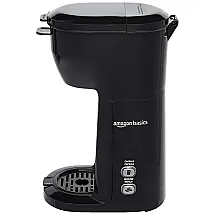 Cafeteira Elétrica Compacta para Dose Única 400 mL, 110V 800W Amz, Preta