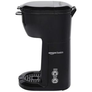 Cafeteira Elétrica Compacta para Dose Única 400 mL, 110V 800W Amz, Preta