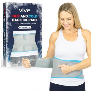 Cinta de Compressão Ajustável de Gel Terapia Quente ou Frio para Dor e Lesões, Tam Adulto