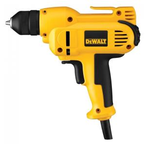 Furadeira com Fio com Velocidade Reversível e Variável, 110v, DEWALT DWD115K, Amarelo