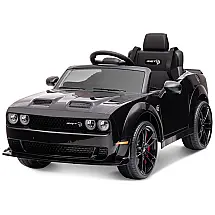 Carro Carrinho Elétrico Infantil ENYOPRO 12V Recarregável com 3 Velocidades, Preta
