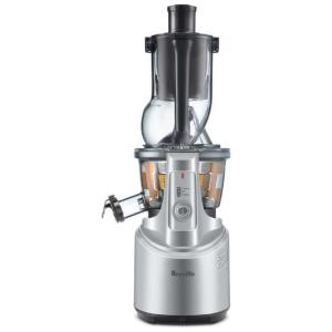 Espremedor de Frutas Sucos 240 Watts 81mm Entrada Inox, 110v, BREVILLE BJS700SIL1BUS1, Prateado