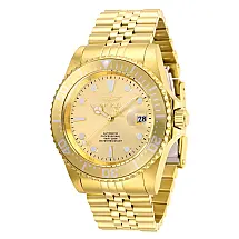 Relógio masculino Invicta Pro Diver automático renovado , ouro AIC 30096
