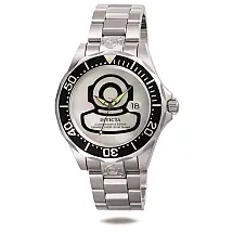 Relógio Masculino Automático Pro Diver com Mostrador em Madrepérola, Invicta ZG3196, Prata