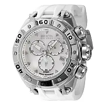 Relgio masculino reserva Ripsaw Swiss ETA G10.212 calibre com mostrador madreprola - 52,7 mm. Branco 45296