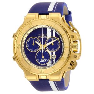 Relgio masculino S1 Rally Race Team Swiss Ronda Z60 - Azul e Branco 28396, Invicta.