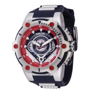 Relgio masculino MLB Minnesota Twins 51,5 mm. Ao. Azul 43496