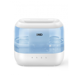 Umidificador Ultrassônico Dreo Azul 4L Top Fill Silencioso 28dB Difusor Aromas Luz Noturna Timer 36h Autonomia Controle Digital 110V