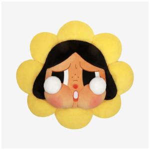 Almofada Amarela da Série CRYBABY Sad Club da Pop Mart
