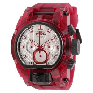 Relgio masculino Bolt Zeus Magnum - 52 mm. Preto. Vermelho 29996