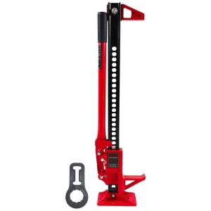 Macaco Jacaré de alta Elevação com Catraca de 0,8 Metros para Carros Off Road, até 3 Toneladas, UERST, Vermelho