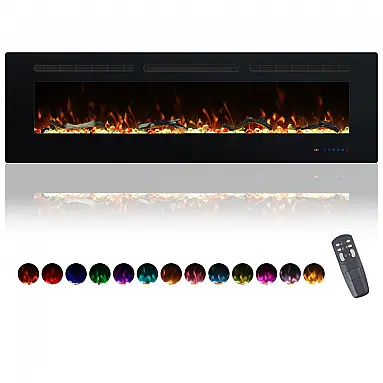 Lareira Elétrica Valuxhome de 152,4