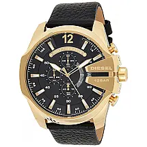 Relógio Masculino Analógico Quartzo, Couro, DIESEL DZ4344, Preto