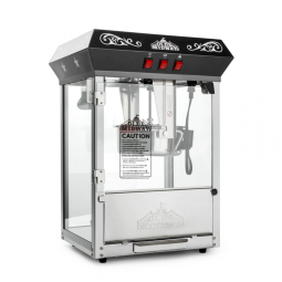 Máquina de Pipoca Retro com Panela de 350g, Metal, 120V 850W, Olde Midway, Preta