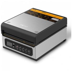 Seladora a Vácuo Automática Profissional para Alimentos Secos e Úmidos, 110V, Wevac CV10, Prata