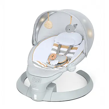 Cadeirinha Ingenuity InLighten Cinza Pérolata