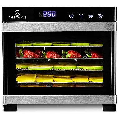 Desidratador de Alimentos, 6 bandejas,