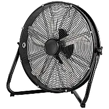 Ventilador de Piso com Alta Velocidade e Motor Potente 1 4 HP, 110V, HiCFM 6703, Preto