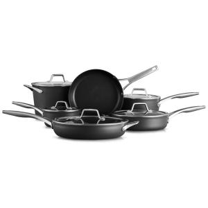 Premier Conjunto de Panelas Antiaderente, 11 Peças, CALPHALON 2109784, Preto