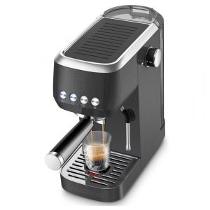 Máquina de Café Expresso Profissional 20 Bar com Vaporizador de Leite e Tanque de Água Removível de 1,4L, 110V 1350W, CASABREWS, Preta