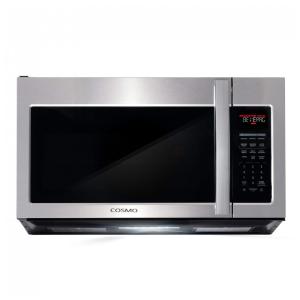 Forno micro-ondas sobre fogão Cosmo inox 54L 1000W 11 níveis de potência sensor de cozimento prateleira opcional 110V
