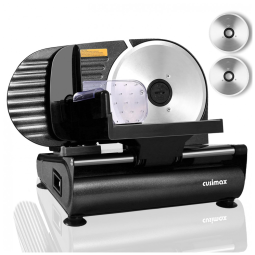 Fatiador de Frios Elétrico de Aço Inoxidável, 200W, 110v, CUSIMAX, Preto