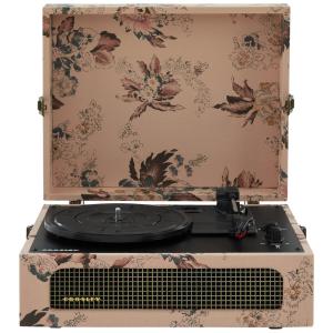 Vitrola Toca Discos 3 Velocidades, com USB, 45 RPM, 110v, CROSLEY CR8017B FL, Marrom